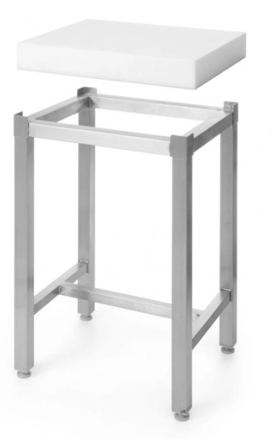 Poylethylenový řeznický špalek se základnou